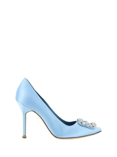 Manolo Blahnik Pumps In Lblu