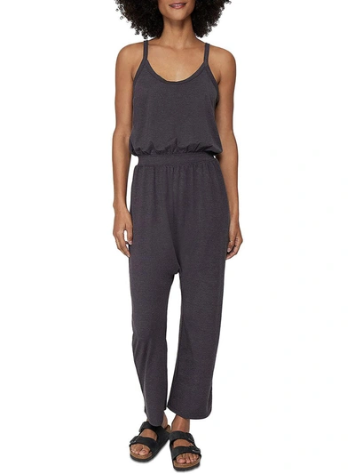 SPIRITUAL GANGSTER MAXIN RELAXIN WOMENS KNIT HEATHERED JUMPSUIT