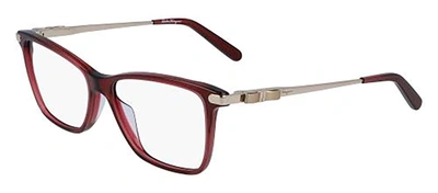 Ferragamo Sf2872 639 Square Eyeglasses In Multi