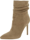 MARC FISHER LTD RAYYA WOMENS LEATHER MID-CALF BOOTIES