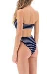 Hunza G Maillot De Bain Deux Pièces In White, Blue