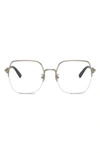 TIFFANY & CO 56MM SQUARE OPTICAL GLASSES