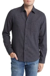 FAHERTY SUPER BRUSHED STRETCH FLANNEL BUTTON-UP SHIRT