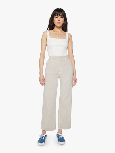 MOTHER THE MAJOR ZIP ANKLE OAT OATMEAL PANTS (ALSO IN 23,24,25,26,27,28,29,30,31,32,33,34)