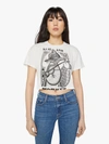 MOTHER THE GRAB BAG CROP T-SHIRT SLY FOX T-SHIRT (ALSO IN S, M,L, XL)