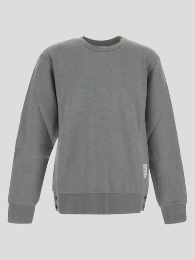 Thom Browne Thome Knit In Lightgrey