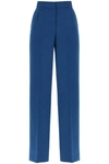 Tory Burch Tailored Trousers In Blue