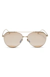 DIFF DASH 61MM AVIATOR SUNGLASSES