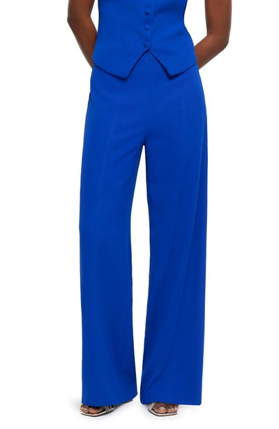 River Island Flare Pants In Blue