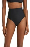 Bondi Born Faith High Waist Bikini Bottoms In Black