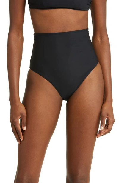 Bondi Born Faith High Waist Bikini Bottoms In Black