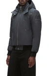 Moose Knuckles Original Ballistics Bomber Down Jacket In Granite