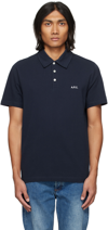 Apc A.p.c. T-shirts And Polos In Iak Dark Navy