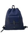 DIOR BLUE CANVAS BACKPACK