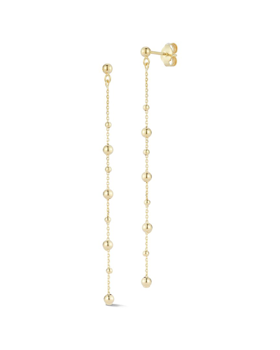 Ember Fine Jewelry 14k Alternating Ball Drop Earrings In Gold
