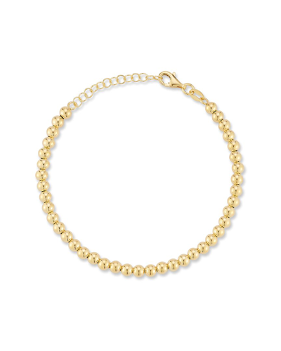 Ember Fine Jewelry 14k Small Ball Bracelet In Gold
