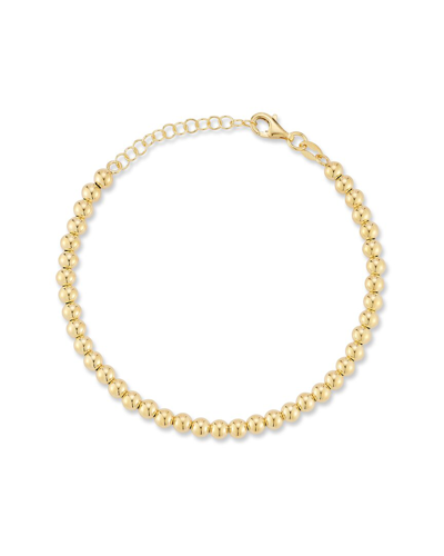 Ember Fine Jewelry 14k Small Ball Bracelet In 14k Gold