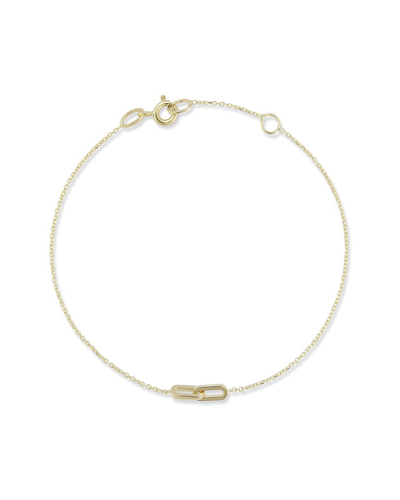 Ember Fine Jewelry 14k Link Bracelet In Gold