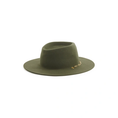 Van Palma Wool Hat In Green