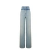 Givenchy Light Blue Baggy Jeans In Blue