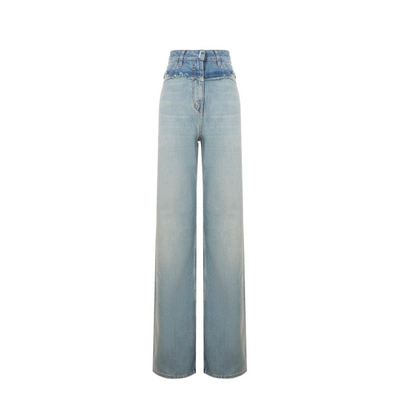 Givenchy Straight-fit Cotton Jeans In Blue