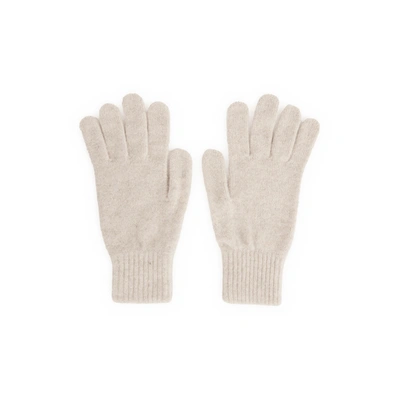 Mackie Etive Wool Gloves In White