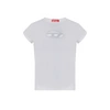 Diesel Angie T-shirt With Peekaboo Logo In White