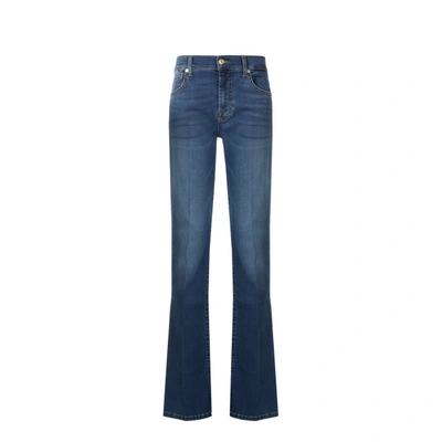 7 For All Mankind Bootcut Jeans In Blue