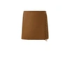 Prada Cashmere Mini Skirt In Brown