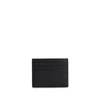 Prada Leather Card Holder In Black