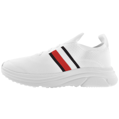 Tommy Hilfiger Moderm Runner Knit Trainers White