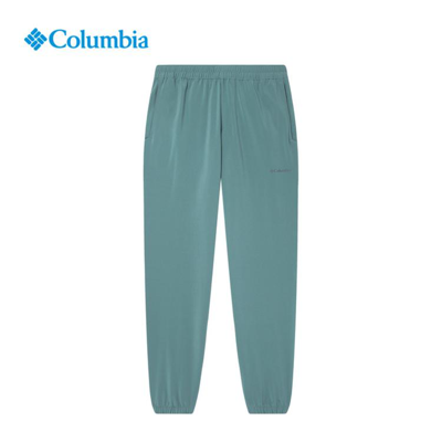 Columbia 哥伦比亚户外男子拒水休闲徒步运动束脚长裤ae5842 In Blue