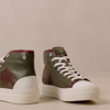 Alohas Tb.35 Leather Sneakers In Green