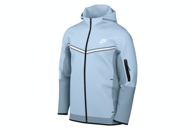 Pre-owned Nike Sportswear Tech Fleece Full-zip Hoodie Celestine Blue