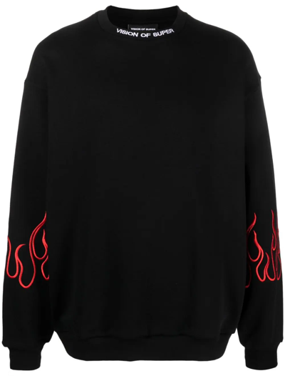 VISION OF SUPER SWEATSHIRT WITH EMBROIDERY