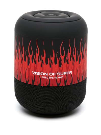 Vision Of Super Speaker With Print In Black