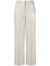 THE ROW NEUTRAL BREMY WOOL TROUSERS