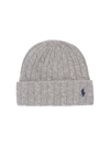 Polo Ralph Lauren Women's Cable-knit Wool & Cashmere Hat In Soft Grey