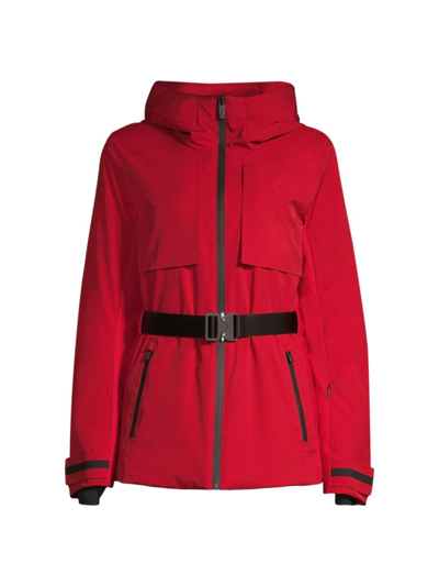 Fusalp Women's Ava Belted Ski Jacket In Racing