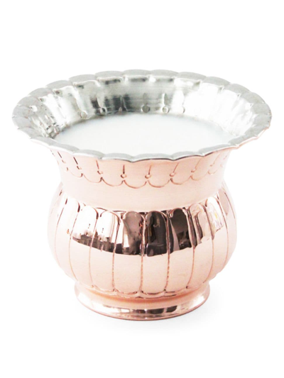 Coppermill Kitchen Vintage French-inspired Peach Sangria Candle In Copper