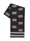 Ugg Women's Graphic Logo-print Cape Sweater In Black Multi