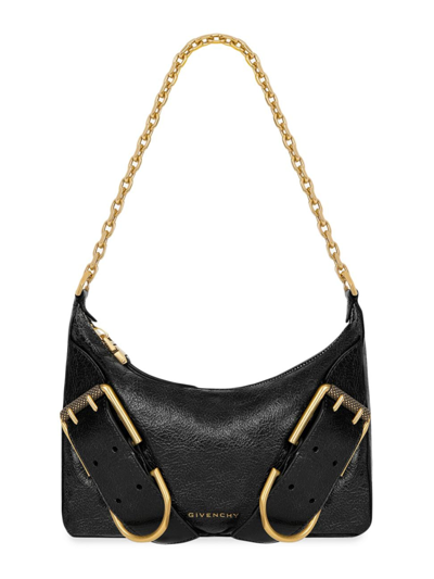 Givenchy Women's Voyou Boyfriend Party Bag In Aged Leather In Black