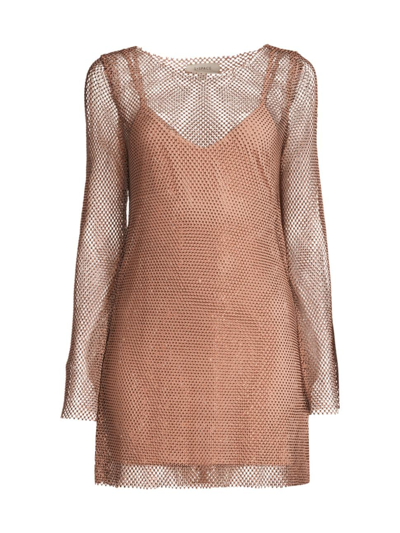 L*space Women's Dancing Queen Mini Dress In Taupe