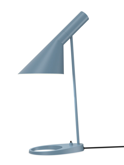 Louis Poulsen Aj Table Lamp In Dusty Blue