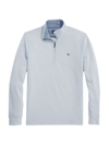 VINEYARD VINES MEN'S SALTWATER COTTON-BLEND QUARTER-ZIP SWEATSHIRT