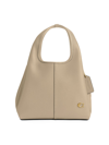 Coach Women's Lana 23 Pebble Leather Shoulder Bag In Ivory