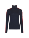 Splits59 Jackson Turtleneck In Indigo/pirate Red