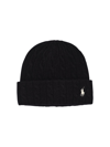 Polo Ralph Lauren Women's Cable-knit Wool & Cashmere Hat In Polo Black