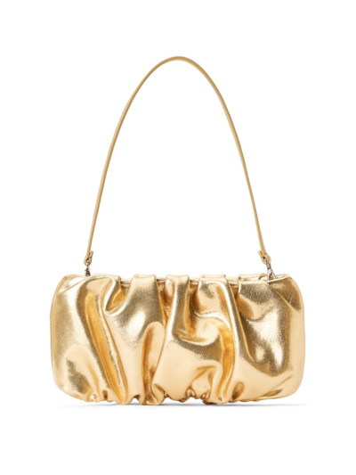 Staud Women's Bean Metallic Leather Convertible Bag In Gold