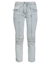 Isabel Marant Zip-embellished Cropped Jeans In Blue